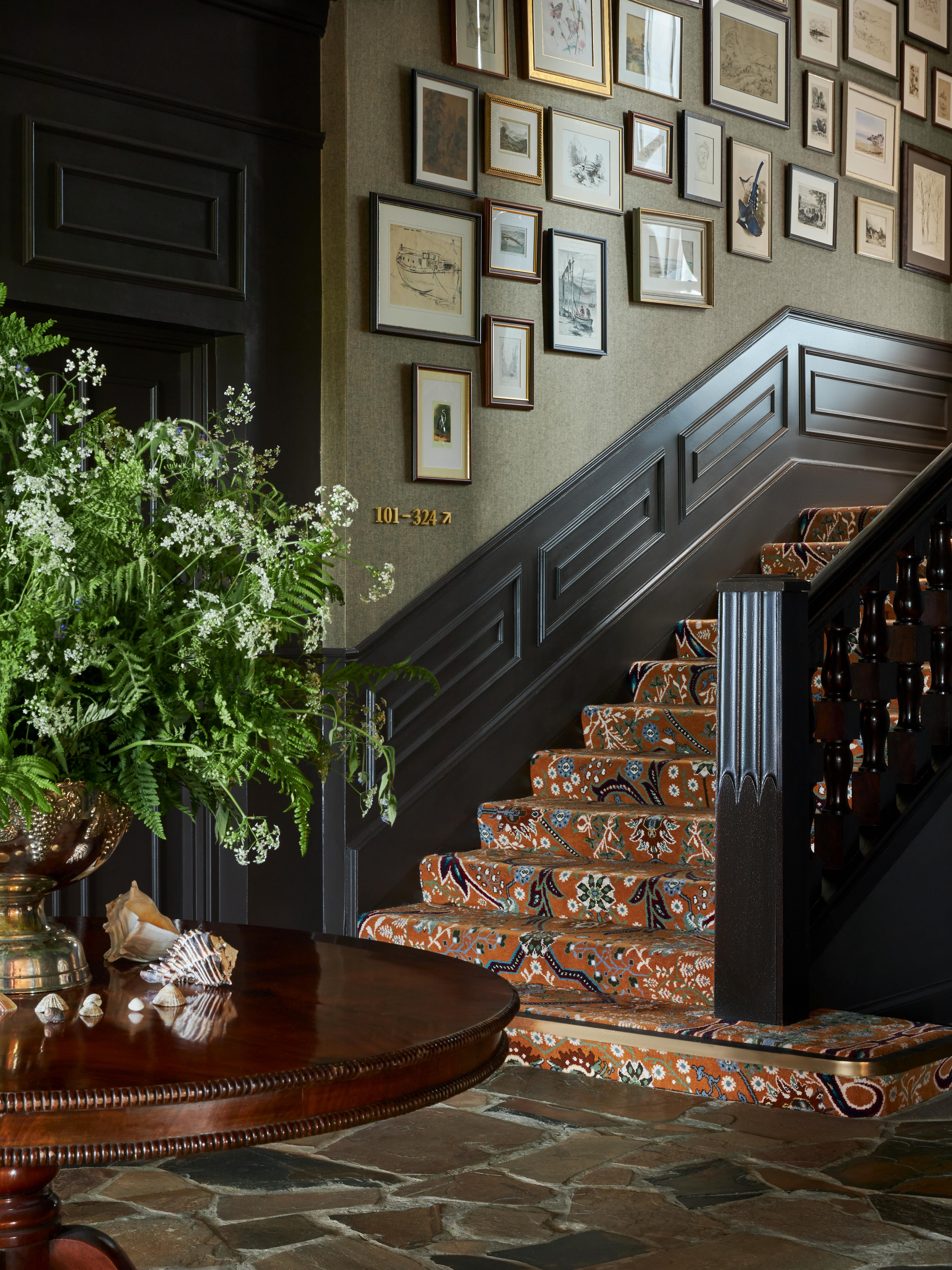 Hotel Marine Troon Exteriér fotografie Stairway