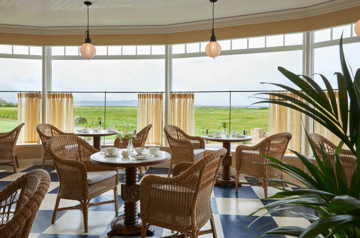 Hotel Marine Troon Exteriér fotografie The restaurant at the Ocean House